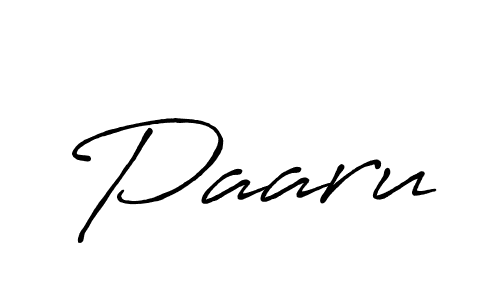 Make a beautiful signature design for name Paaru. With this signature (Antro_Vectra_Bolder) style, you can create a handwritten signature for free. Paaru signature style 7 images and pictures png