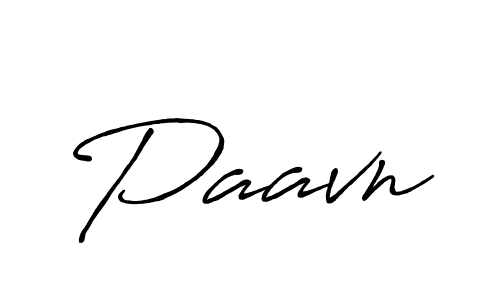 Design your own signature with our free online signature maker. With this signature software, you can create a handwritten (Antro_Vectra_Bolder) signature for name Paavn. Paavn signature style 7 images and pictures png