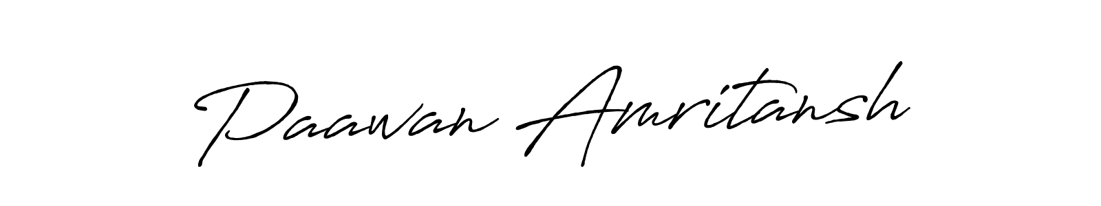 Also You can easily find your signature by using the search form. We will create Paawan Amritansh name handwritten signature images for you free of cost using Antro_Vectra_Bolder sign style. Paawan Amritansh signature style 7 images and pictures png