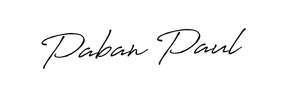 Best and Professional Signature Style for Paban Paul. Antro_Vectra_Bolder Best Signature Style Collection. Paban Paul signature style 7 images and pictures png