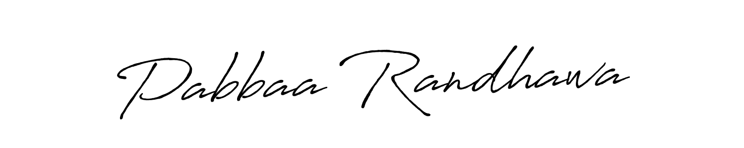 The best way (Antro_Vectra_Bolder) to make a short signature is to pick only two or three words in your name. The name Pabbaa Randhawa include a total of six letters. For converting this name. Pabbaa Randhawa signature style 7 images and pictures png