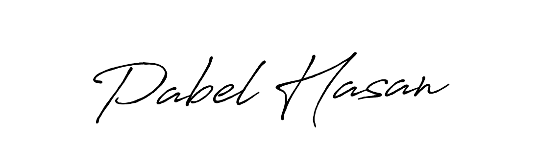 Pabel Hasan stylish signature style. Best Handwritten Sign (Antro_Vectra_Bolder) for my name. Handwritten Signature Collection Ideas for my name Pabel Hasan. Pabel Hasan signature style 7 images and pictures png