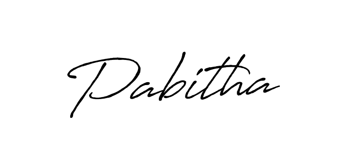 How to make Pabitha name signature. Use Antro_Vectra_Bolder style for creating short signs online. This is the latest handwritten sign. Pabitha signature style 7 images and pictures png