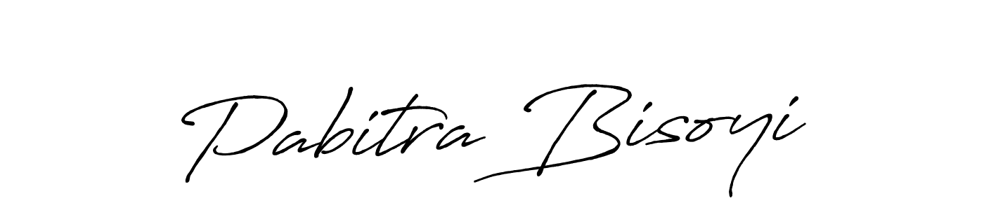 Use a signature maker to create a handwritten signature online. With this signature software, you can design (Antro_Vectra_Bolder) your own signature for name Pabitra Bisoyi. Pabitra Bisoyi signature style 7 images and pictures png