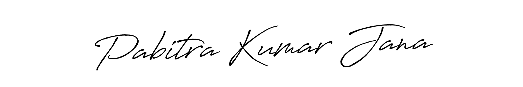 Create a beautiful signature design for name Pabitra Kumar Jana. With this signature (Antro_Vectra_Bolder) fonts, you can make a handwritten signature for free. Pabitra Kumar Jana signature style 7 images and pictures png