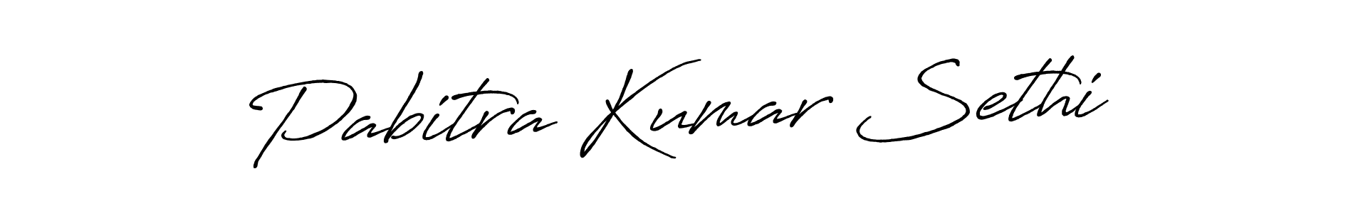 Create a beautiful signature design for name Pabitra Kumar Sethi. With this signature (Antro_Vectra_Bolder) fonts, you can make a handwritten signature for free. Pabitra Kumar Sethi signature style 7 images and pictures png