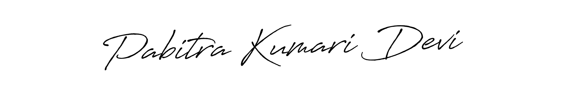 Make a beautiful signature design for name Pabitra Kumari Devi. With this signature (Antro_Vectra_Bolder) style, you can create a handwritten signature for free. Pabitra Kumari Devi signature style 7 images and pictures png