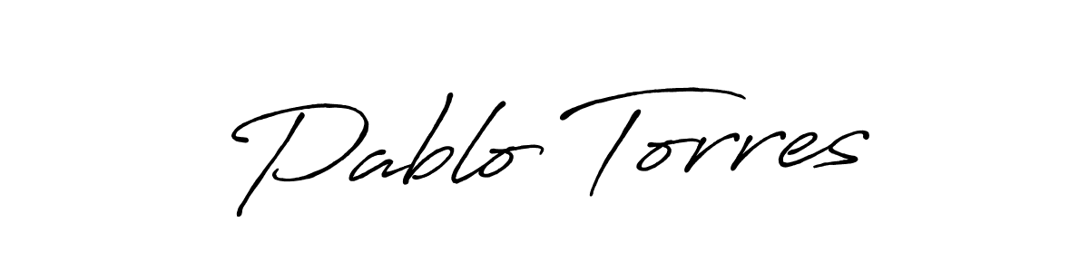 You should practise on your own different ways (Antro_Vectra_Bolder) to write your name (Pablo Torres) in signature. don't let someone else do it for you. Pablo Torres signature style 7 images and pictures png