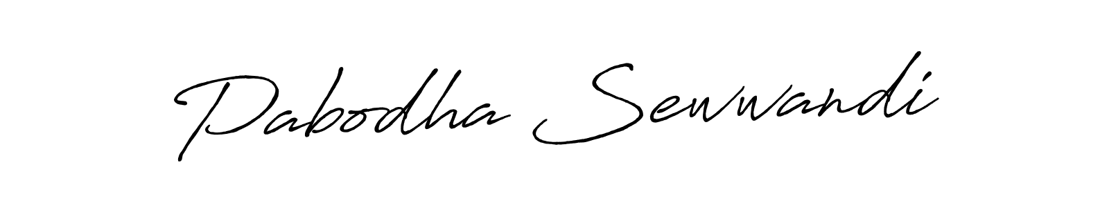 It looks lik you need a new signature style for name Pabodha Sewwandi. Design unique handwritten (Antro_Vectra_Bolder) signature with our free signature maker in just a few clicks. Pabodha Sewwandi signature style 7 images and pictures png