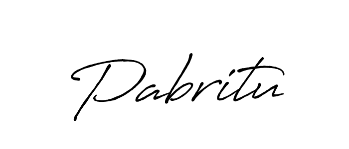 Pabritu stylish signature style. Best Handwritten Sign (Antro_Vectra_Bolder) for my name. Handwritten Signature Collection Ideas for my name Pabritu. Pabritu signature style 7 images and pictures png