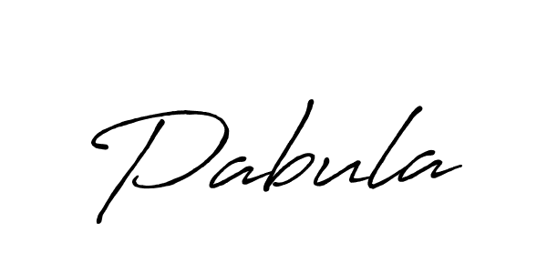 Make a beautiful signature design for name Pabula. With this signature (Antro_Vectra_Bolder) style, you can create a handwritten signature for free. Pabula signature style 7 images and pictures png