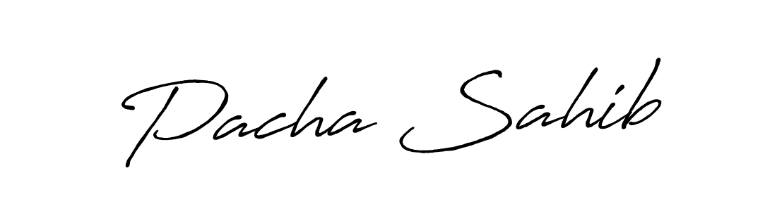 You can use this online signature creator to create a handwritten signature for the name Pacha Sahib. This is the best online autograph maker. Pacha Sahib signature style 7 images and pictures png