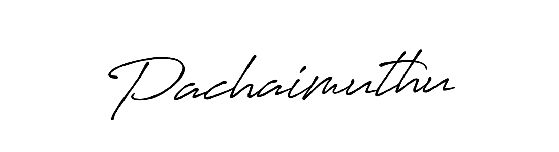 Make a beautiful signature design for name Pachaimuthu. Use this online signature maker to create a handwritten signature for free. Pachaimuthu signature style 7 images and pictures png
