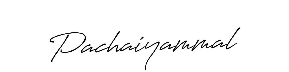 Use a signature maker to create a handwritten signature online. With this signature software, you can design (Antro_Vectra_Bolder) your own signature for name Pachaiyammal. Pachaiyammal signature style 7 images and pictures png