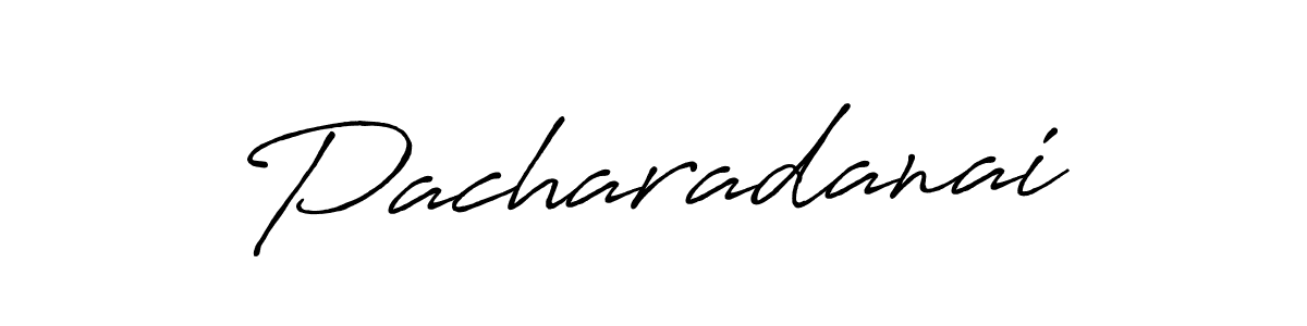 Use a signature maker to create a handwritten signature online. With this signature software, you can design (Antro_Vectra_Bolder) your own signature for name Pacharadanai. Pacharadanai signature style 7 images and pictures png