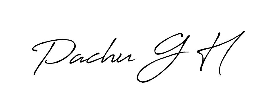 Make a short Pachu G H signature style. Manage your documents anywhere anytime using Antro_Vectra_Bolder. Create and add eSignatures, submit forms, share and send files easily. Pachu G H signature style 7 images and pictures png