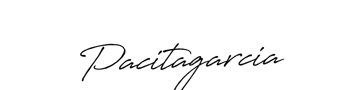 Design your own signature with our free online signature maker. With this signature software, you can create a handwritten (Antro_Vectra_Bolder) signature for name Pacitagarcia. Pacitagarcia signature style 7 images and pictures png