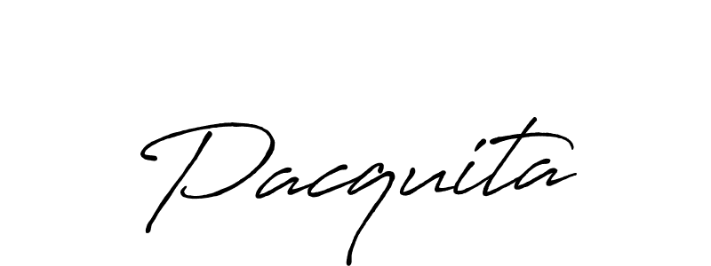 Create a beautiful signature design for name Pacquita. With this signature (Antro_Vectra_Bolder) fonts, you can make a handwritten signature for free. Pacquita signature style 7 images and pictures png