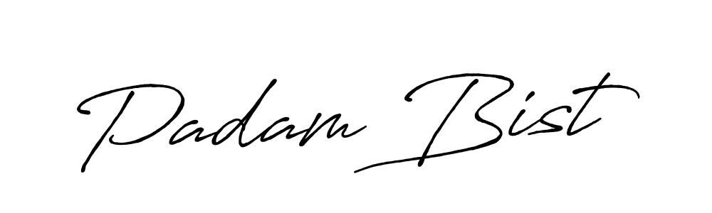 How to Draw Padam Bist signature style? Antro_Vectra_Bolder is a latest design signature styles for name Padam Bist. Padam Bist signature style 7 images and pictures png