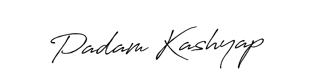 It looks lik you need a new signature style for name Padam Kashyap. Design unique handwritten (Antro_Vectra_Bolder) signature with our free signature maker in just a few clicks. Padam Kashyap signature style 7 images and pictures png
