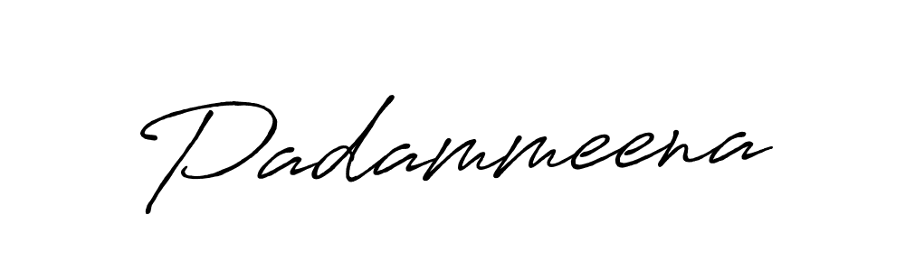 How to make Padammeena signature? Antro_Vectra_Bolder is a professional autograph style. Create handwritten signature for Padammeena name. Padammeena signature style 7 images and pictures png