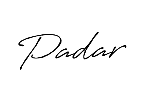 How to make Padar name signature. Use Antro_Vectra_Bolder style for creating short signs online. This is the latest handwritten sign. Padar signature style 7 images and pictures png