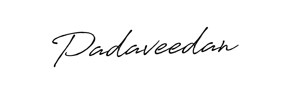 Make a beautiful signature design for name Padaveedan. With this signature (Antro_Vectra_Bolder) style, you can create a handwritten signature for free. Padaveedan signature style 7 images and pictures png
