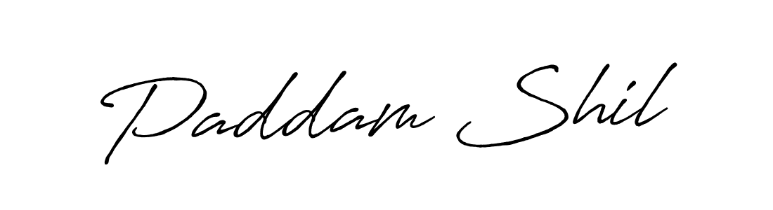 How to make Paddam Shil signature? Antro_Vectra_Bolder is a professional autograph style. Create handwritten signature for Paddam Shil name. Paddam Shil signature style 7 images and pictures png