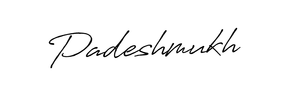 It looks lik you need a new signature style for name Padeshmukh. Design unique handwritten (Antro_Vectra_Bolder) signature with our free signature maker in just a few clicks. Padeshmukh signature style 7 images and pictures png