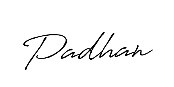 Padhan stylish signature style. Best Handwritten Sign (Antro_Vectra_Bolder) for my name. Handwritten Signature Collection Ideas for my name Padhan. Padhan signature style 7 images and pictures png