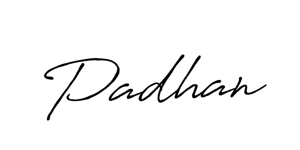 Padhan stylish signature style. Best Handwritten Sign (Antro_Vectra_Bolder) for my name. Handwritten Signature Collection Ideas for my name Padhan. Padhan signature style 7 images and pictures png