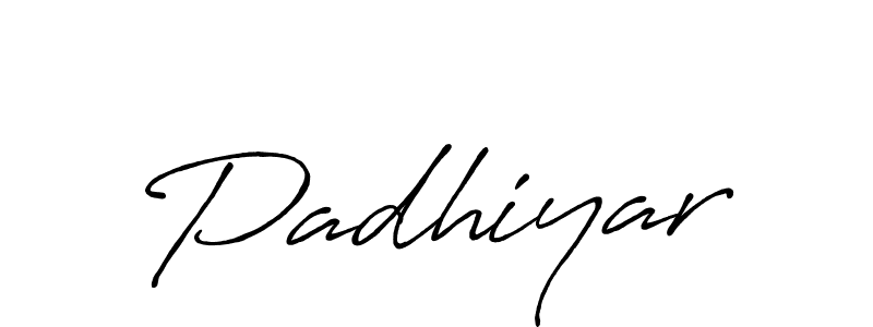 How to make Padhiyar signature? Antro_Vectra_Bolder is a professional autograph style. Create handwritten signature for Padhiyar name. Padhiyar signature style 7 images and pictures png