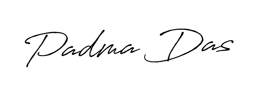 Padma Das stylish signature style. Best Handwritten Sign (Antro_Vectra_Bolder) for my name. Handwritten Signature Collection Ideas for my name Padma Das. Padma Das signature style 7 images and pictures png