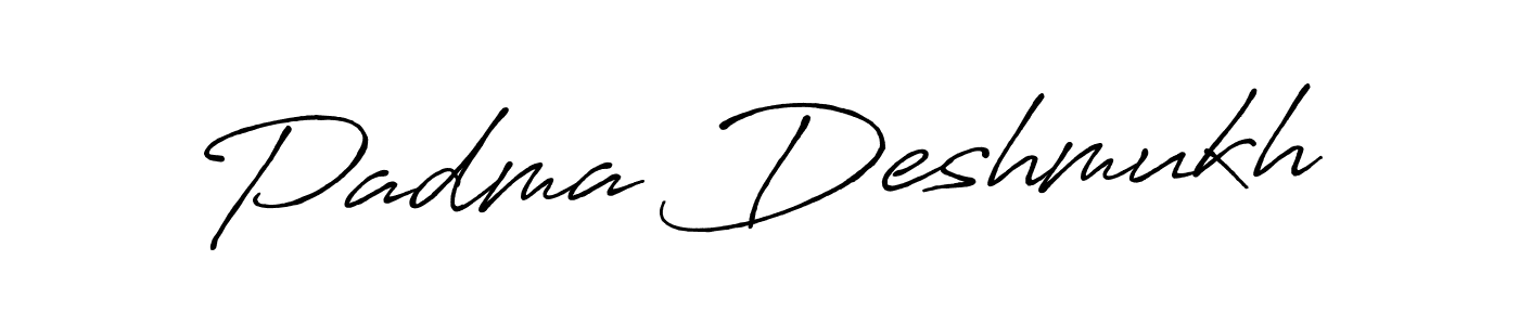 Similarly Antro_Vectra_Bolder is the best handwritten signature design. Signature creator online .You can use it as an online autograph creator for name Padma Deshmukh. Padma Deshmukh signature style 7 images and pictures png