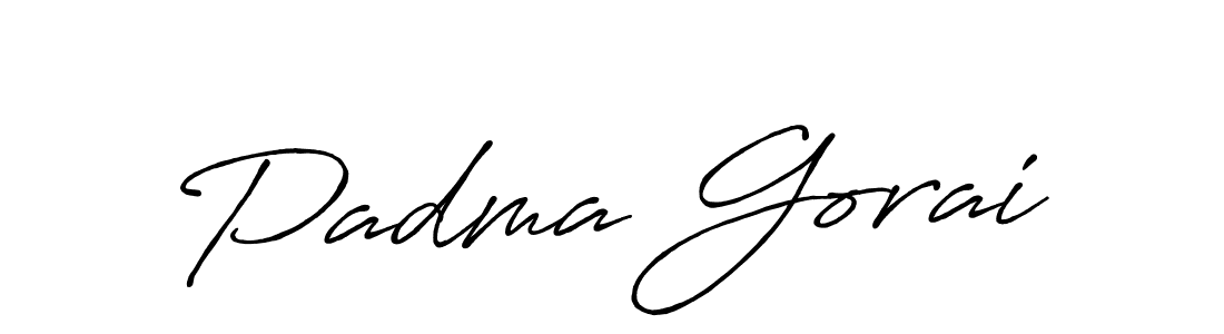 You should practise on your own different ways (Antro_Vectra_Bolder) to write your name (Padma Gorai) in signature. don't let someone else do it for you. Padma Gorai signature style 7 images and pictures png