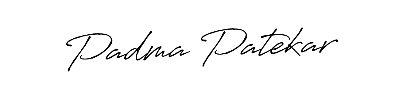 Make a beautiful signature design for name Padma Patekar. Use this online signature maker to create a handwritten signature for free. Padma Patekar signature style 7 images and pictures png