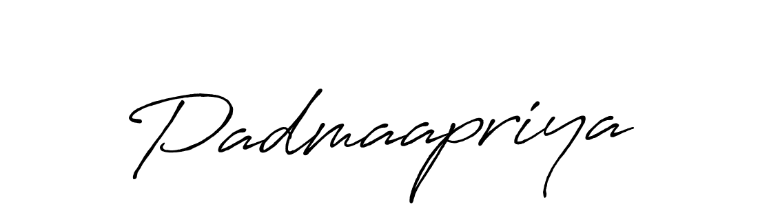 How to make Padmaapriya signature? Antro_Vectra_Bolder is a professional autograph style. Create handwritten signature for Padmaapriya name. Padmaapriya signature style 7 images and pictures png