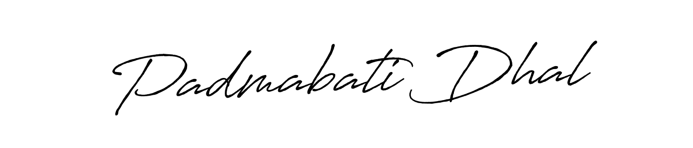 Make a beautiful signature design for name Padmabati Dhal. Use this online signature maker to create a handwritten signature for free. Padmabati Dhal signature style 7 images and pictures png