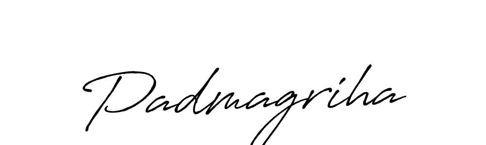 Design your own signature with our free online signature maker. With this signature software, you can create a handwritten (Antro_Vectra_Bolder) signature for name Padmagriha. Padmagriha signature style 7 images and pictures png