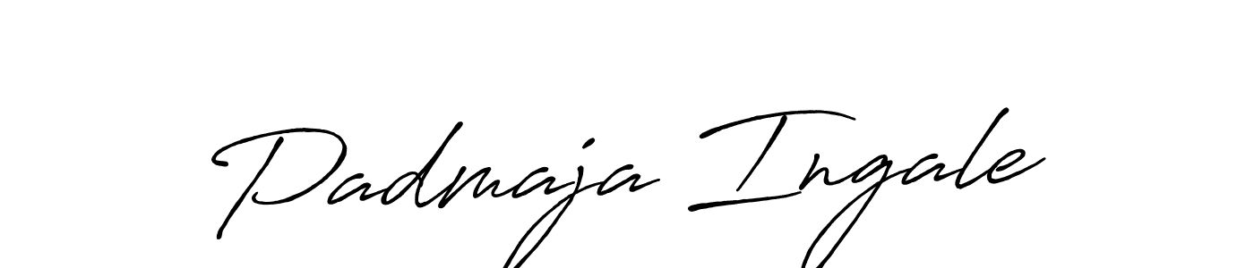 Also we have Padmaja Ingale name is the best signature style. Create professional handwritten signature collection using Antro_Vectra_Bolder autograph style. Padmaja Ingale signature style 7 images and pictures png