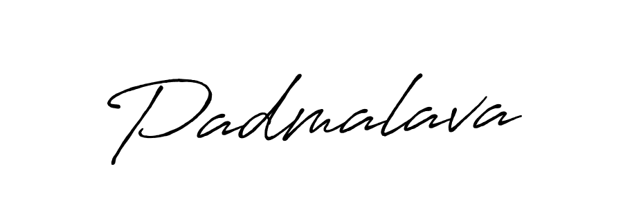 Create a beautiful signature design for name Padmalava. With this signature (Antro_Vectra_Bolder) fonts, you can make a handwritten signature for free. Padmalava signature style 7 images and pictures png