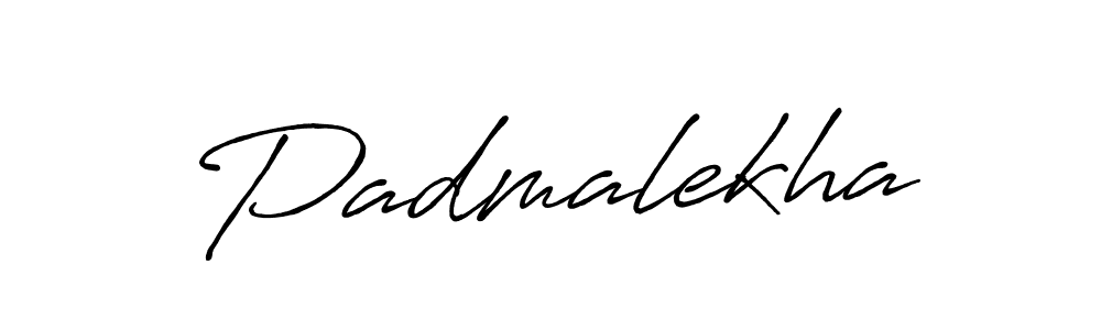 Create a beautiful signature design for name Padmalekha. With this signature (Antro_Vectra_Bolder) fonts, you can make a handwritten signature for free. Padmalekha signature style 7 images and pictures png