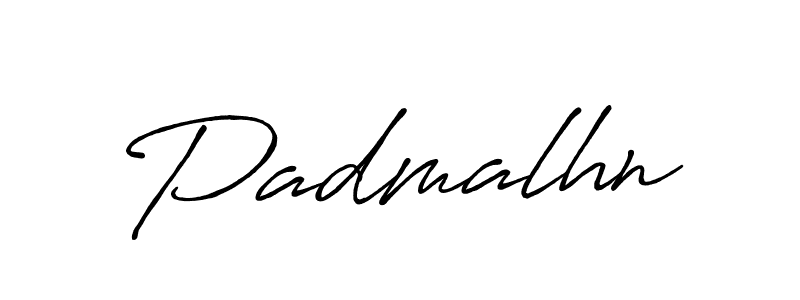 How to Draw Padmalhn signature style? Antro_Vectra_Bolder is a latest design signature styles for name Padmalhn. Padmalhn signature style 7 images and pictures png