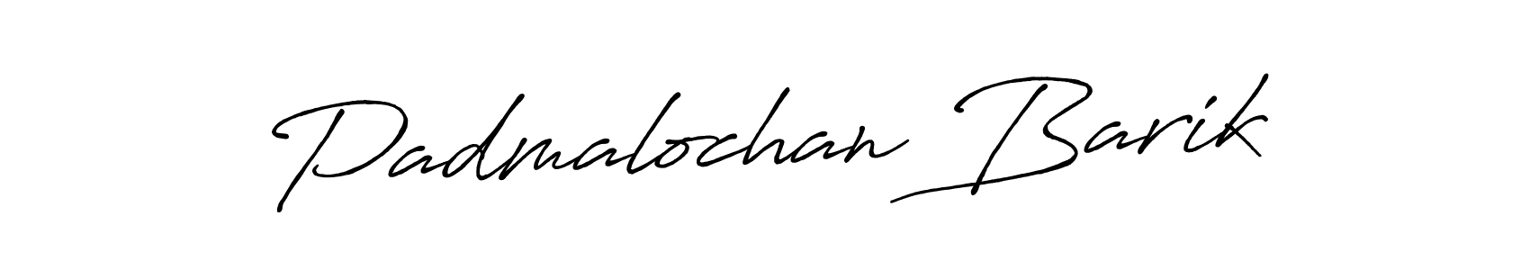 Padmalochan Barik stylish signature style. Best Handwritten Sign (Antro_Vectra_Bolder) for my name. Handwritten Signature Collection Ideas for my name Padmalochan Barik. Padmalochan Barik signature style 7 images and pictures png