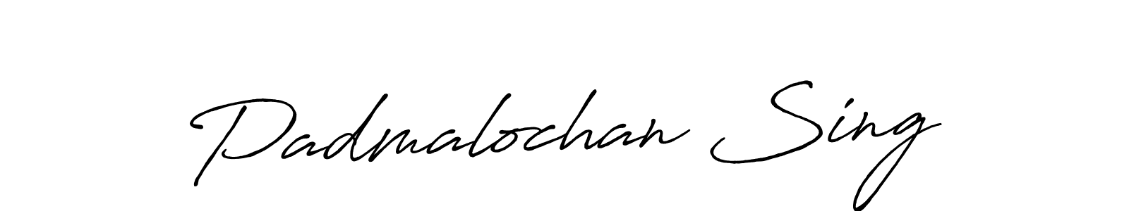 Design your own signature with our free online signature maker. With this signature software, you can create a handwritten (Antro_Vectra_Bolder) signature for name Padmalochan Sing. Padmalochan Sing signature style 7 images and pictures png