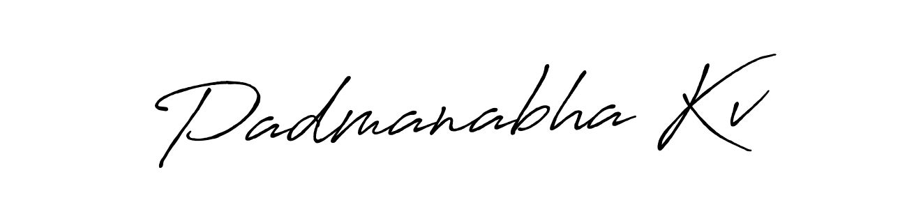 Once you've used our free online signature maker to create your best signature Antro_Vectra_Bolder style, it's time to enjoy all of the benefits that Padmanabha Kv name signing documents. Padmanabha Kv signature style 7 images and pictures png