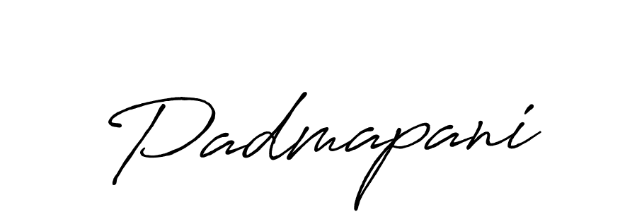 Make a beautiful signature design for name Padmapani. With this signature (Antro_Vectra_Bolder) style, you can create a handwritten signature for free. Padmapani signature style 7 images and pictures png