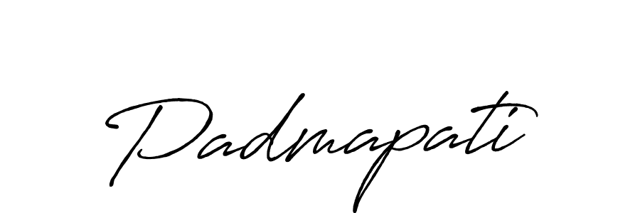 Create a beautiful signature design for name Padmapati. With this signature (Antro_Vectra_Bolder) fonts, you can make a handwritten signature for free. Padmapati signature style 7 images and pictures png