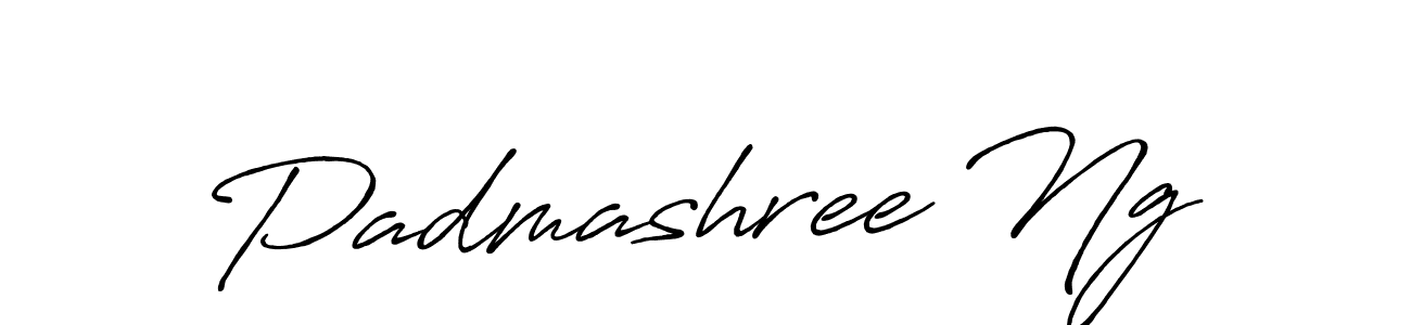 Also we have Padmashree Ng name is the best signature style. Create professional handwritten signature collection using Antro_Vectra_Bolder autograph style. Padmashree Ng signature style 7 images and pictures png