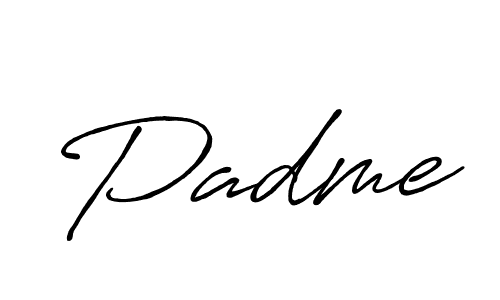Design your own signature with our free online signature maker. With this signature software, you can create a handwritten (Antro_Vectra_Bolder) signature for name Padme. Padme signature style 7 images and pictures png
